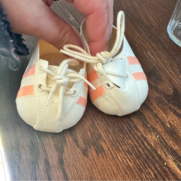 Vintage Cabbage Patch Kids Doll White Pink Tennis Shoes CPK - Picture 2 of 4